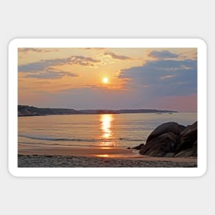 Singing Beach Manchester by the Sea MA Sticker